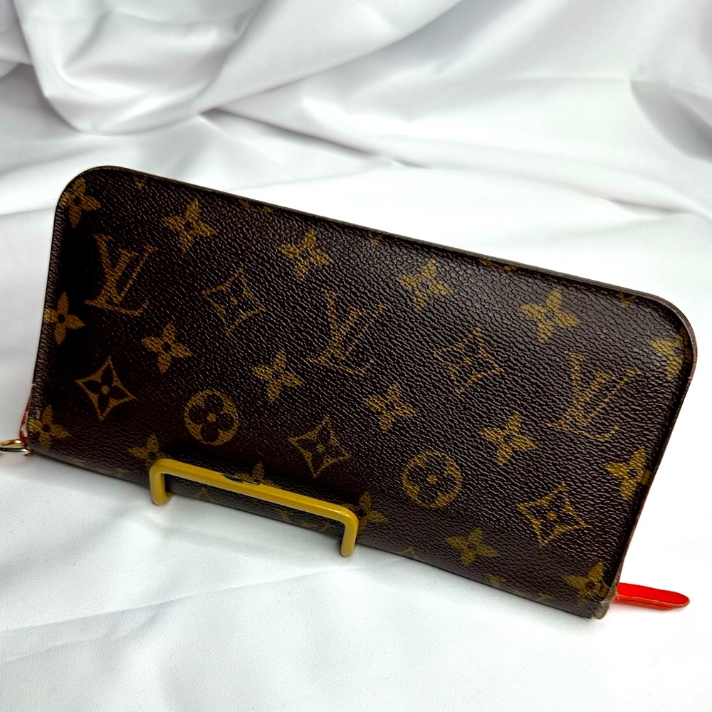 LOUIS VUITTON Monogram Red Orange Insolite Wallet GA2089 - Picture 2 of 13